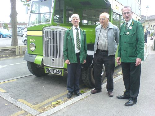 Ted with Tim, Malcolm and Dennis Lance K3