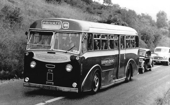 Dennis Dominator HOU 900 at Bury Hill