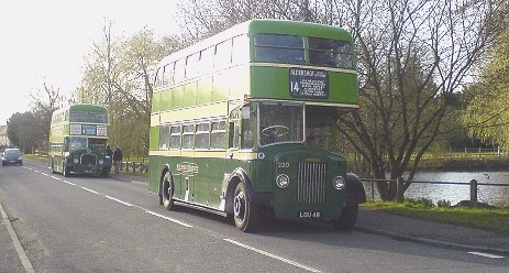 Dennis Lance K4 220 and Dennis Loline 357