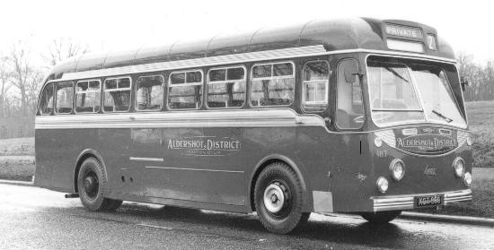 KOT 600, a Dennis Lancet UF (1953)